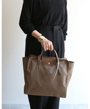 MORROW by thank 新色追加！【A4サイズ収納可/軽量】NYC BAG 2way バッグ カーキベージュ