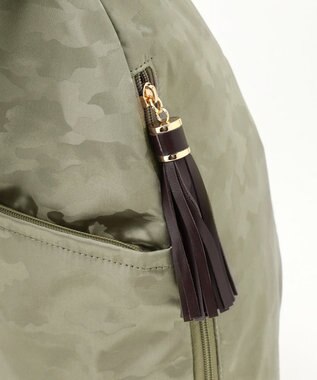 LA BAGAGERIE カモフラジャカード はっ水スマートリュック グレージュ