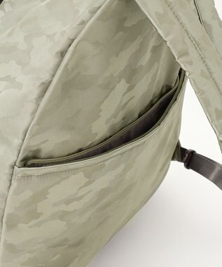 LA BAGAGERIE カモフラジャカード はっ水スマートリュック グレージュ