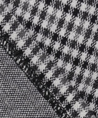 組曲 KIDS 【150-160㎝】チェックジャガード トレーナー ブラック系3