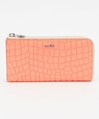 airlist Lファスナージャスト長財布 Nappage ナパージュ ピーチ