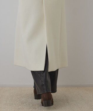 GRACE CONTINENTAL ショートビーバーロングコート キナリ