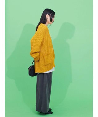 AMERICAN HOLIC ピグメント加工タイトカットスカート Charcoal Gray