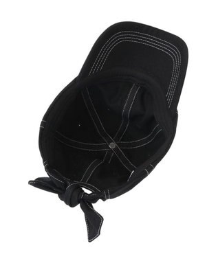Green Parks ｅｖｅｒｙ　ｗａｌｋ．バックリボンキャップ Black