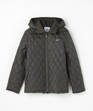J.PRESS KIDS 【140-170cm】中綿 キルティングコート カーキ系