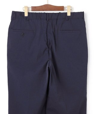 J.PRESS MEN 【J.PRESS ORIGINALS】【UNISEX】High Power Stretch Mechanical 1Tuck Slacks / New Wide Piped Stem ネイビー系