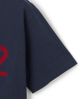 J.PRESS MEN 【NYUZELESS】1902 グラフィック Tシャツ ネイビー系