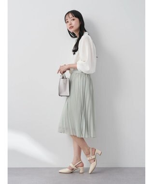 earth music&ecology Ｃｈｅｃｋドビーブラウス Off White