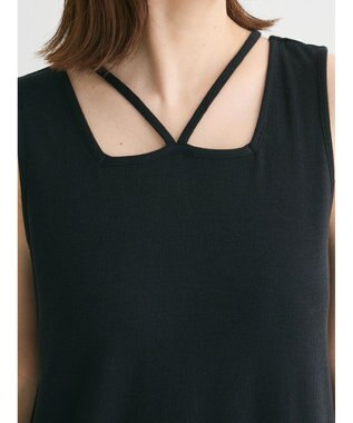 Green Parks ＳＥＴ２点ベスト＋マルチストラップワンピース Beige