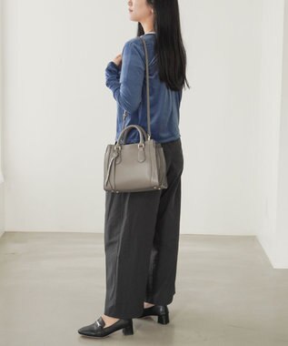 ACE BAGS & LUGGAGE Jewelna Rose クロフォード ハンドバッグ 本革 11921 ジュエルナローズ ショルダーバッグ 2way 【新色】ダークグレージュ
