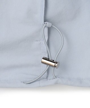 ICB アトラストリコット ジップアップブルゾン サックスグレー