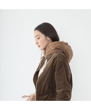 林八百吉商店 Champion  ボアボタンフーディー