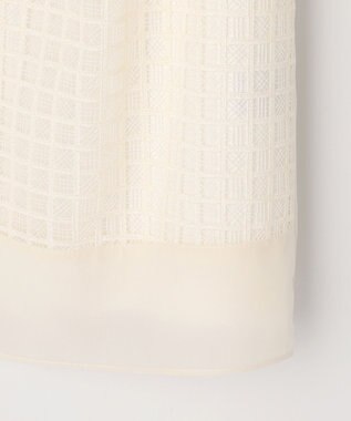 J.PRESS LADIES L レースコンビ カットソー ライトベージュ系