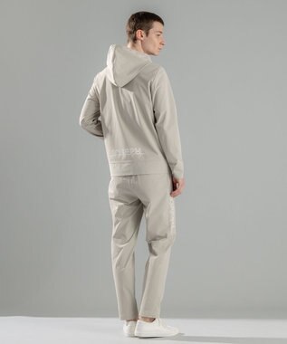 JOSEPH HOMME 新素材【水滴除去性/洗える/ストレッチ】 デューエイトタックジャージー   ジップアップパーカー アイボリー系