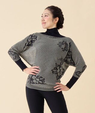 Chacott 【ノーソーイングニット】リバーシブルルーズフィットトップ グレー