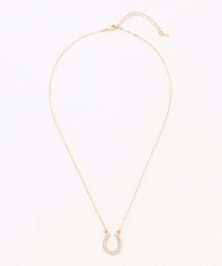 組曲 【2026年干支/開運コレクション】ホースシュープチ ネックレス ゴールド系