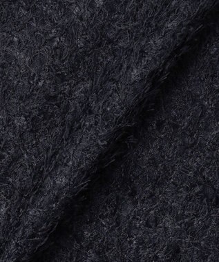 UNFILO L エアリーヤーン Iラインスカート ネイビー