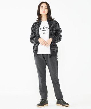 JOSEPH ABBOUD MOUNTAIN 【UNISEX】ラムウール×モールカモフラ フルZIPニット グレー系7