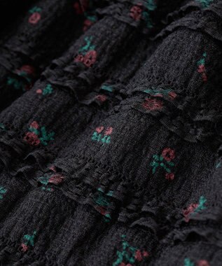 Green Parks ・ＳＵＧＡＲ　ＳＰＯＯＮ　コバナレースフリルナロースカー Black