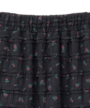 Green Parks ・ＳＵＧＡＲ　ＳＰＯＯＮ　コバナレースフリルナロースカー Black