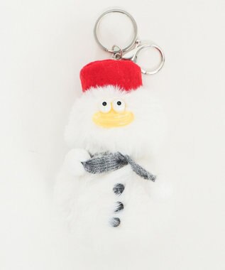 WEGO BIG雪だるまモンスターぬいぐるみキーホルダー ホワイト
