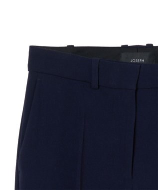 JOSEPH 【FOUNDATIONS】クレープストレッチ トラウザーズ Navy