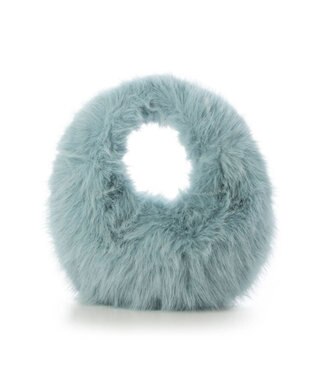 UNBILLION カカトゥ kakatoo / オーバルファーバッグ サックスブルー