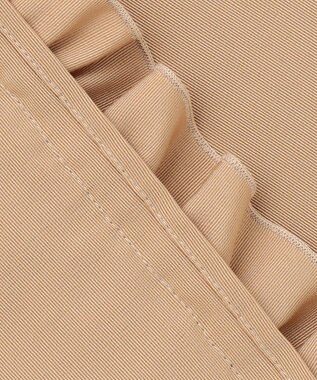 #Newans 【金子綾さんインスタライブご紹介アイテム】〈小柄さんにお勧め〉フリルヘムジレブラウス ベージュ