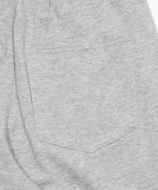 WEGO 【ウエストゴム】バルーンスウェットショーツ 杢グレー