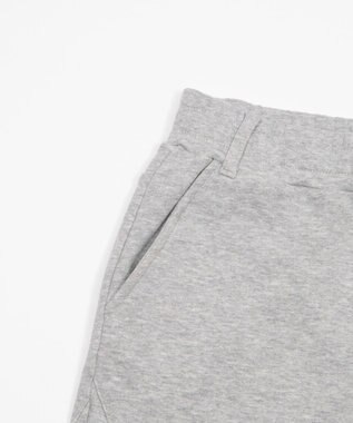 WEGO 【ウエストゴム】バルーンスウェットショーツ 杢グレー