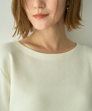 YECCA VECCA レースヘムニット Off White