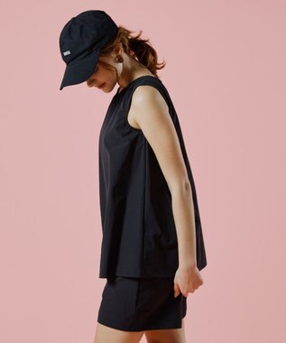 San-ai Resort（三愛水着楽園） 【カップ付きセット水着】タンキニ セット水着　無地【Ungrid（アングリッド）】 ブラック