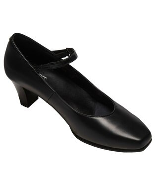 ASICS WALKING ペダラウォーキングシューズ E ヒール高5.0cm ブラック系