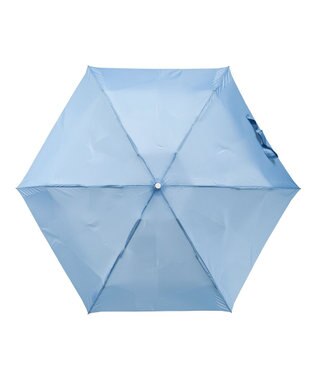 MOONBAT 【3秒でたためる傘/自動開閉】urawaza 小町(ウラワザ コマチ)  折りたたみ傘 無地 コンパクト 50cm ターコイズブルー