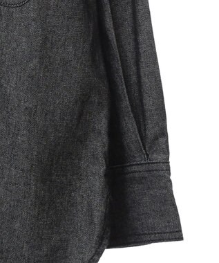 Green Parks デニムＢＩＧシャツ Black