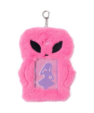 WEGO ふわふわぬいカードホルダーキーホルダーB 柄1