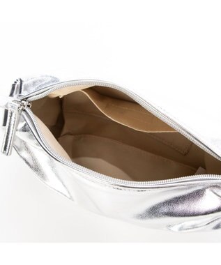 UNBILLION カシュカシュ cachecache / ギョウザ型ミニショルダー シルバー