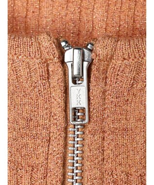 Green Parks ・ＡＮＤ　ＳＥＡＲＣＨ　ラメランダムリブカーディガン Orange