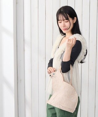 ROOTOTE 3621【ネコトート】EU.デリ.オスワリネコ-B 01：シロ