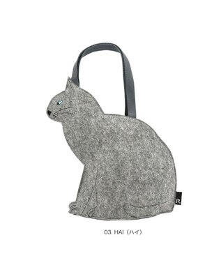 ROOTOTE 3621【ネコトート】EU.デリ.オスワリネコ-B