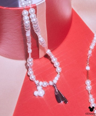 earth music&ecology 【予約】Disney/ミッキーモチーフビーズネックレス