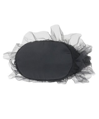 Maison de FLEUR チュールフリル2Wayトートバッグ Black