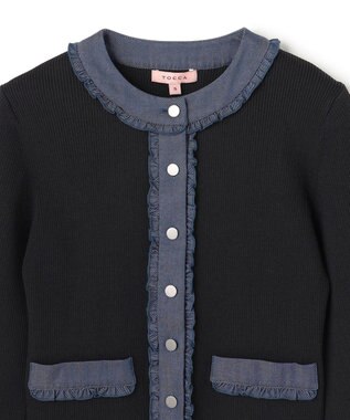 TOCCA 【chayさん着用】SWEET SPELL KNIT カーディガン ブラック系