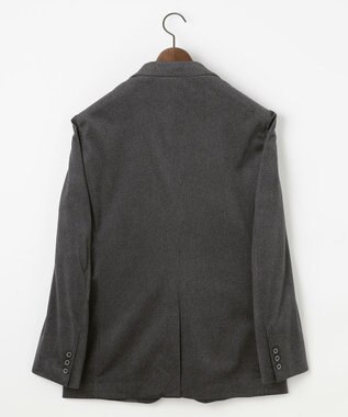 JOSEPH ABBOUD 【軽量/ストレッチ/スウェードタッチ】トリコットコーデュロイ ジャケット グレー系