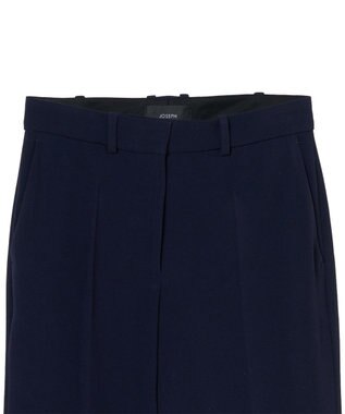 JOSEPH 【FOUNDATIONS】クレープストレッチ トラウザーズ Navy