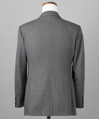 GOTAIRIKU 横に伸びる【TasmaniaWool/タマニアウール】ストレッチ スーツ（グレー） ライトグレー系8