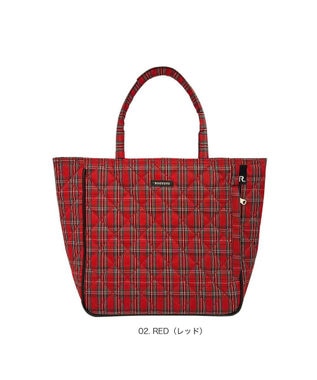 ROOTOTE 3618【自立・底板入り】EU.デリ.チェックキルト-C 02：レッド