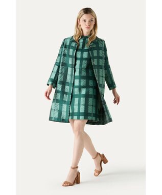 DAKS COOL CLASSICS ジオチェックAラインドレス グリーン