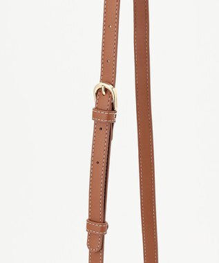 LA BAGAGERIE グリッドキルティングミニショルダー ワイン