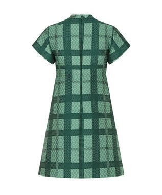 DAKS COOL CLASSICS ジオチェックAラインドレス グリーン